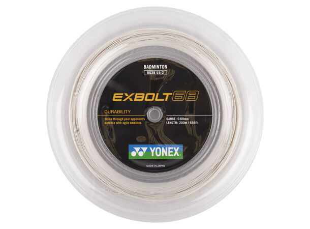 YONEX BGXB-68 Hvit 200m BGXB-68 - Coil på 200m